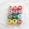 Rhapsody Premium Size 80 Cotton Crochet Thread 100% Egyptian Mercerized Singed 13 Colors 10G Tatting Needlepoint Bobbin Lace 2