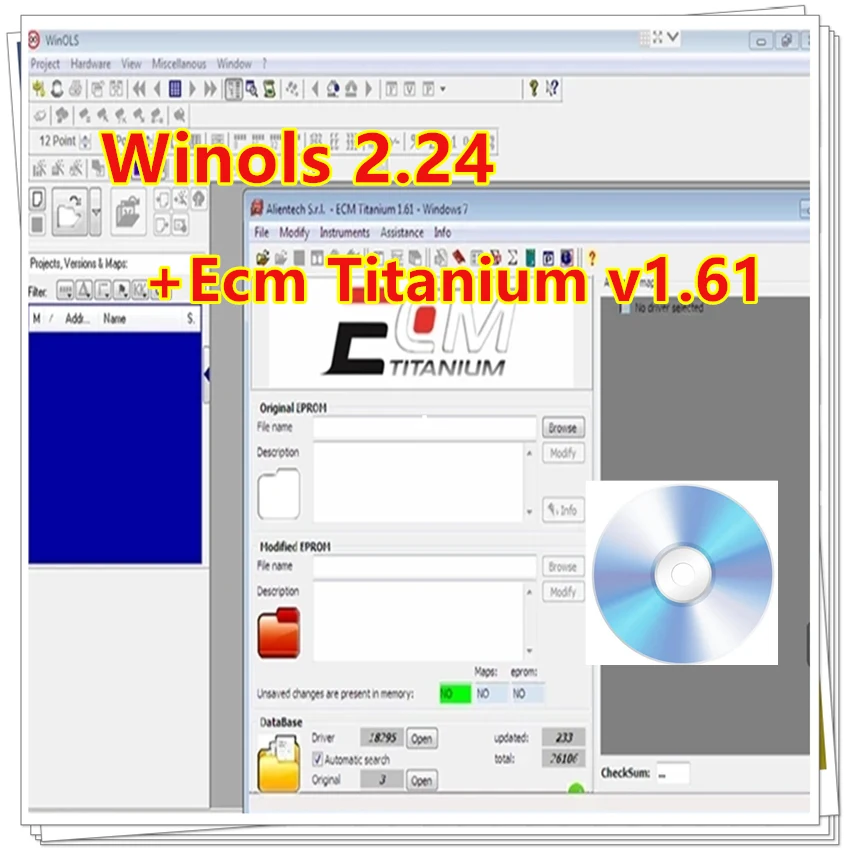 

Winols 2.24 Car Maintenance + Ecm Titanium v1.61 26000 Drivers with Unlock Patch + Damos Files + PDF install video Free install