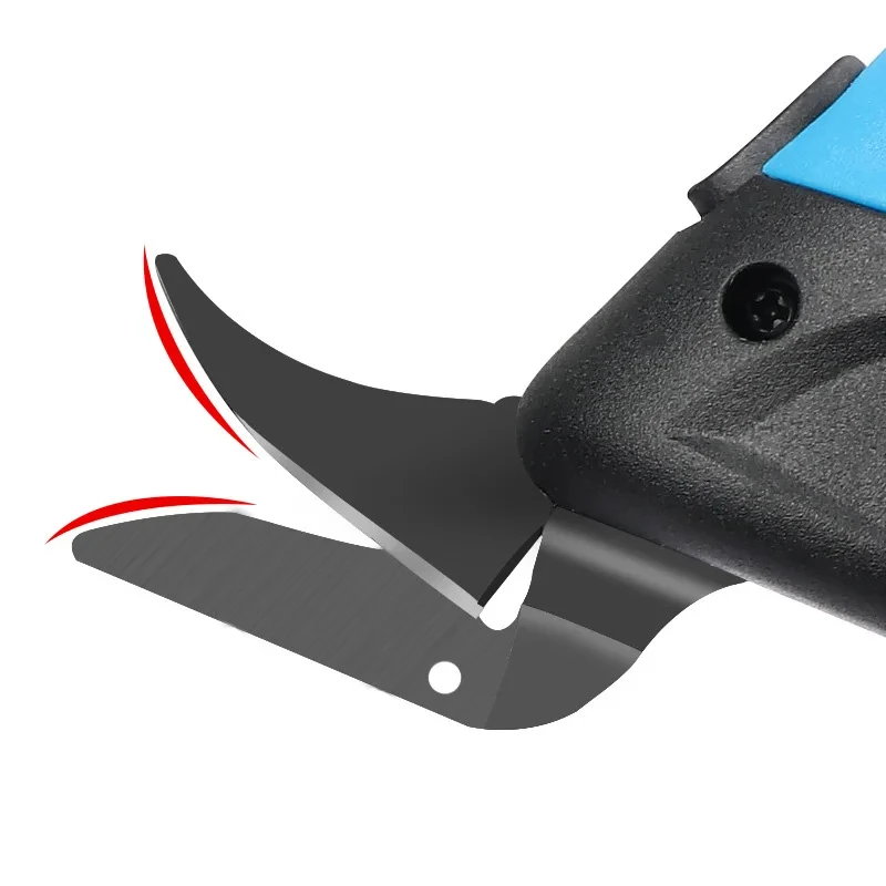 충전식 무선 전기 가위, 원단 천 커터, 가죽 카펫, 가정용 맞춤형 전기 가위 절단 도구, 상자 포함