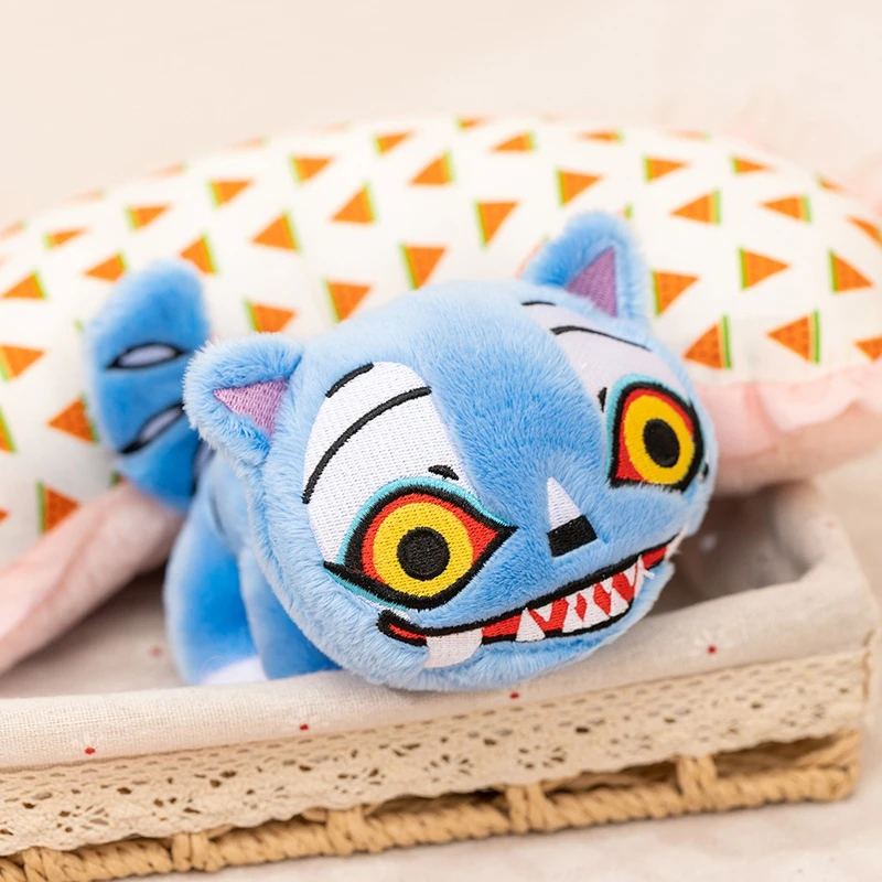 Hot Demons Hunters Plush Cute Purple Tiger Black Hat Magpie With 3 Eyes Monster Hunt Girl Group Stuffed For Fans Gifts