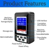 Geiger Counter Nuclear Radiation Detector X-ray Γ-ray Β-ray Detector Real-time Mean Cumulative Dose Modes Radioactive Tester 3