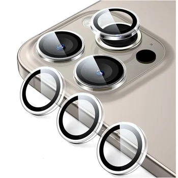 2-3Pcs Camera Lens Protector Cover For IPhone 16 15 Pro Max 16Pro 14Pro 13Pro IPhone15 Protection Film Accessories 1