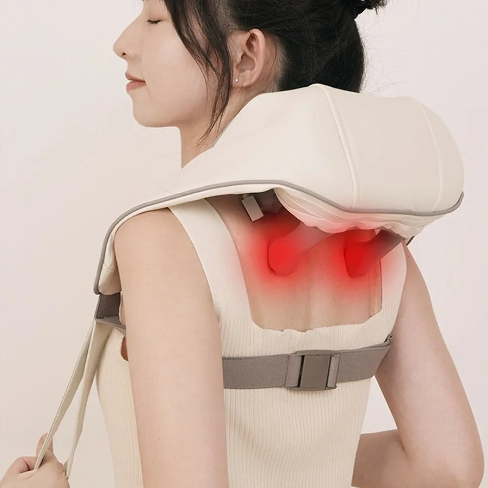 Li Yingyi Warm Wireless Neck and Shoulder Massager Monk Hat Muscle Massage