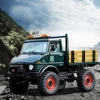 LESU 4X4 1/10 RAVE-UM406 RC Off-road Vehicles Painted Assembled Mini Electric Cars 2 Speed Transmission Sound Light System Winch 2