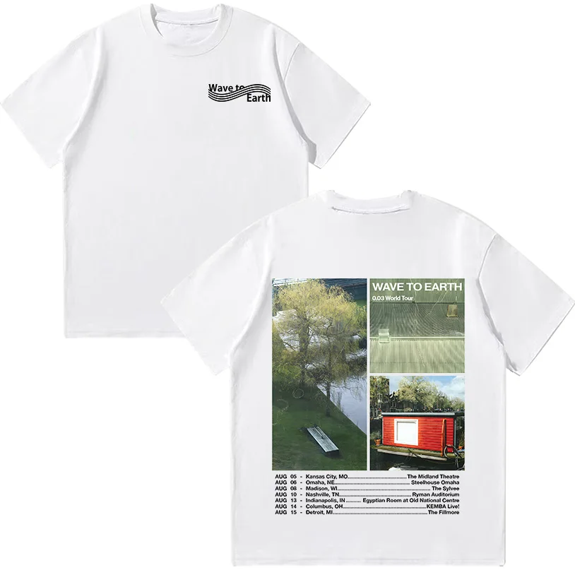 wave to earth 0.03 World Tour Asia Tシャツ Wave to Earth 0.03 NA Tour Black Cat T-Shirt – KOHAI Shop