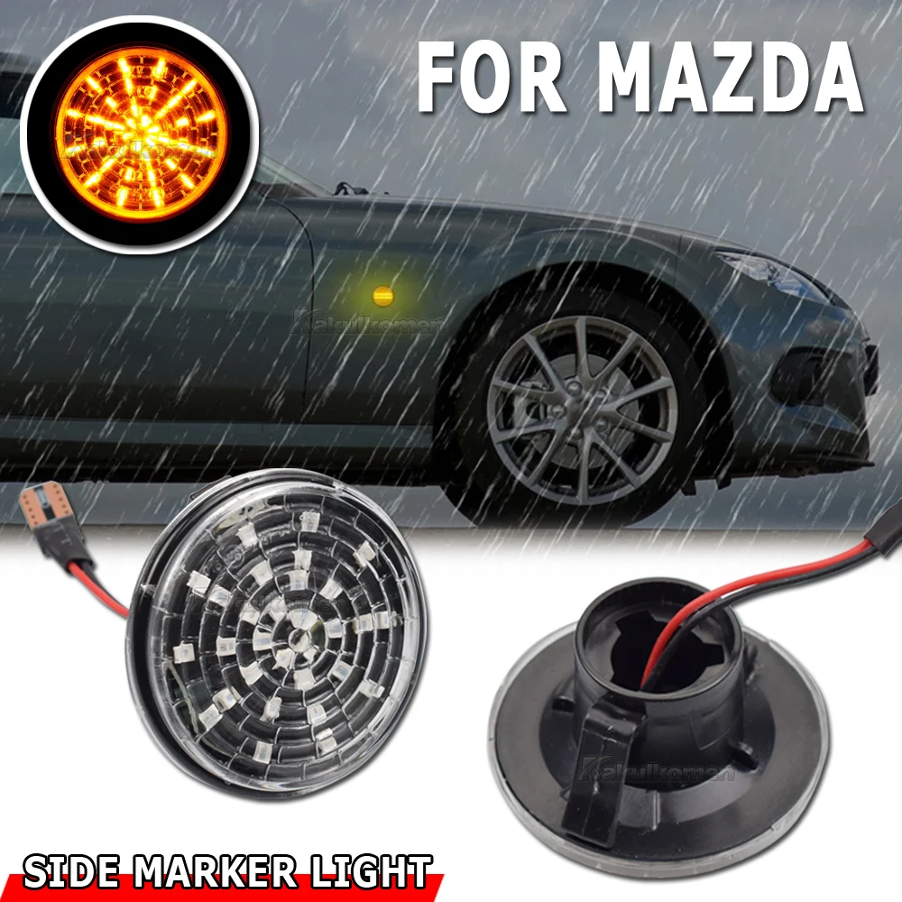  õ LED ̵ Ŀ Ʈ  ,  MX5 MX-5 MK1 MK2 MK3 , 1989 1999 2000 - 2013 2014 2015, 2 