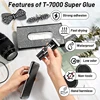 B7000 T7000 Glue Clear Contact Phone Repair Adhesive Universal Glass Plastic DIY Multipurpose Glue With Precision Applicator Tip 4