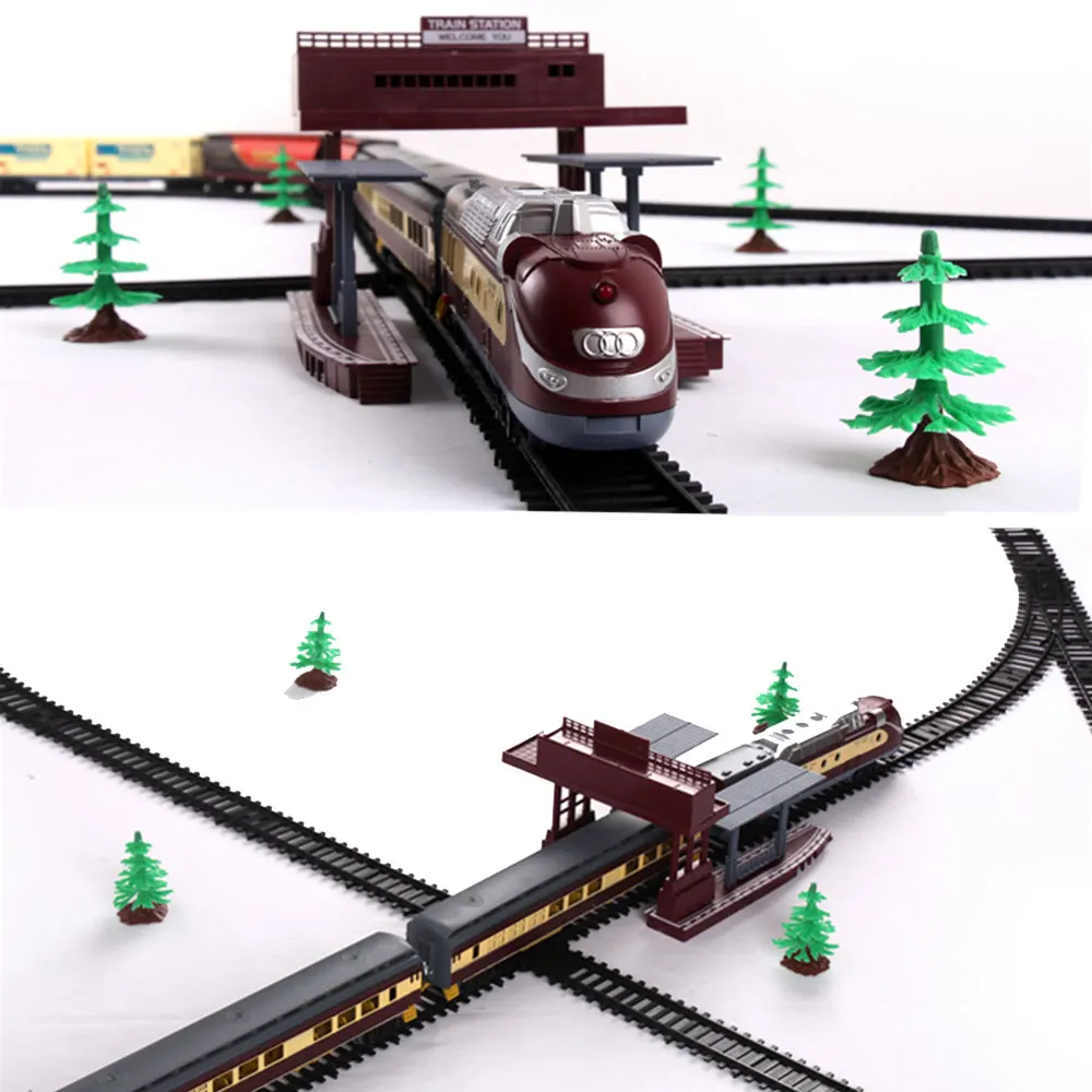 JONRRYIN Jouet De Train Rétro Télécommande, Train Electrique