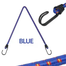  60/120cm Bungee Cord Elastic Band High Elasticity Rubber Outdoor Camping Luggage Tent Assembly Hiking Accessories Tying Rope 
