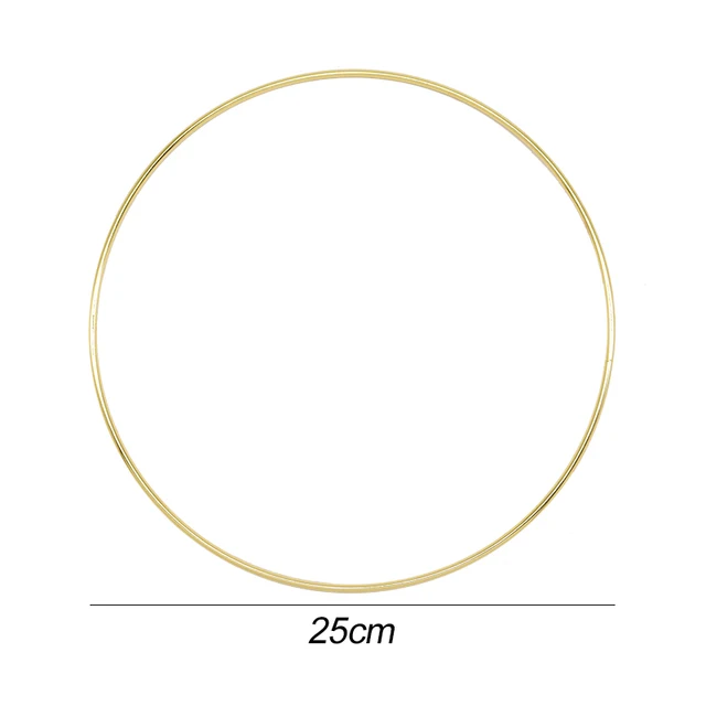 Ramadan Mubarak Decoration Metal Ring Hoop Hanging Artificial Flower Wreath DIY Muslim Islam Holiday Party Eid Mubarak Banner 25cm metal hoop