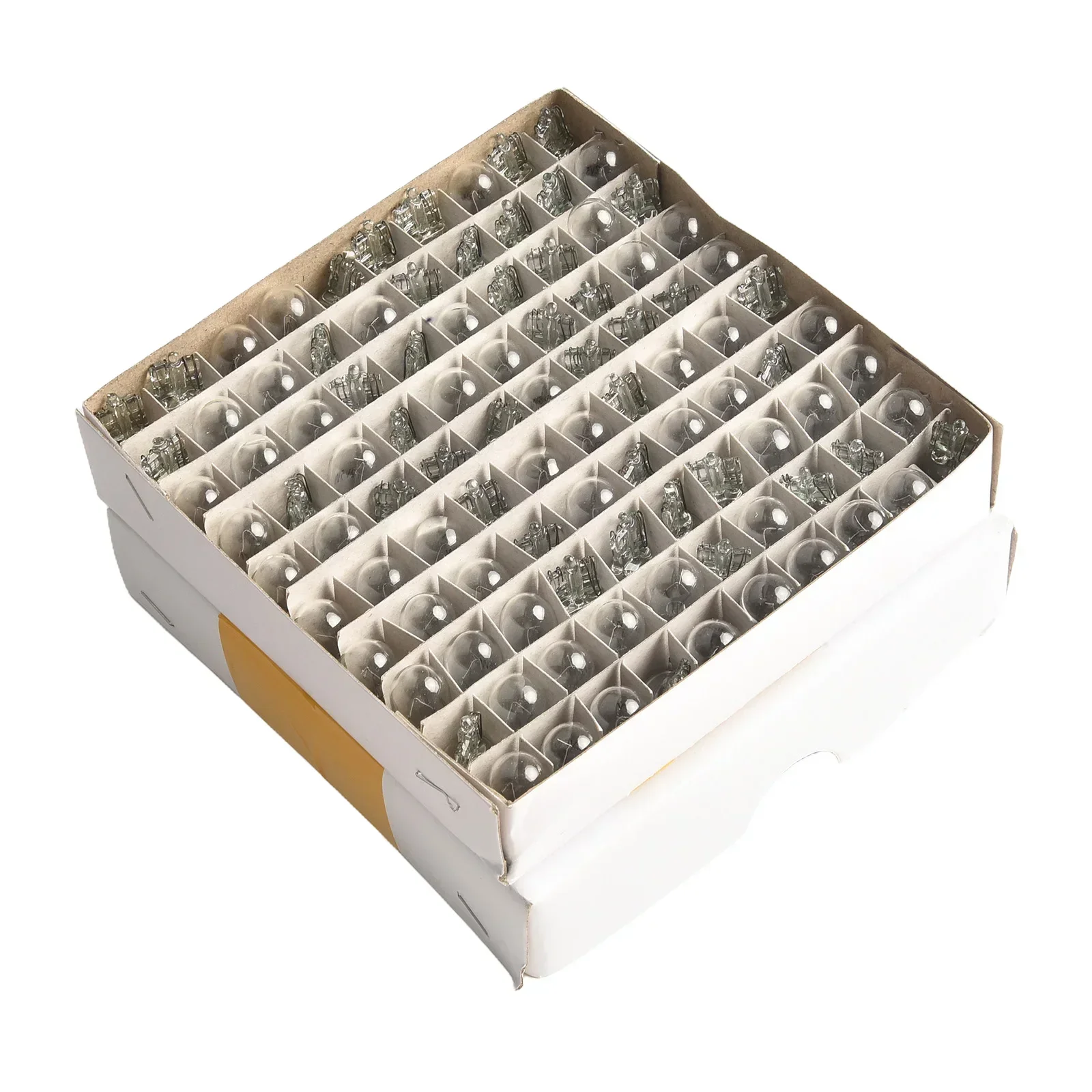 100PCS W5W 194 할로겐 라이트 자동차 전구 12V 5W 클리어 웨지 백열 계기판 램프 브레이크 램프 자동 테일 전구