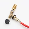 High Temperature Gas Welding Torch With 1.6M Hose+Hook (No Gas Cylinder) Propane Welding Maintenance Flamethrower Welding Gun 6