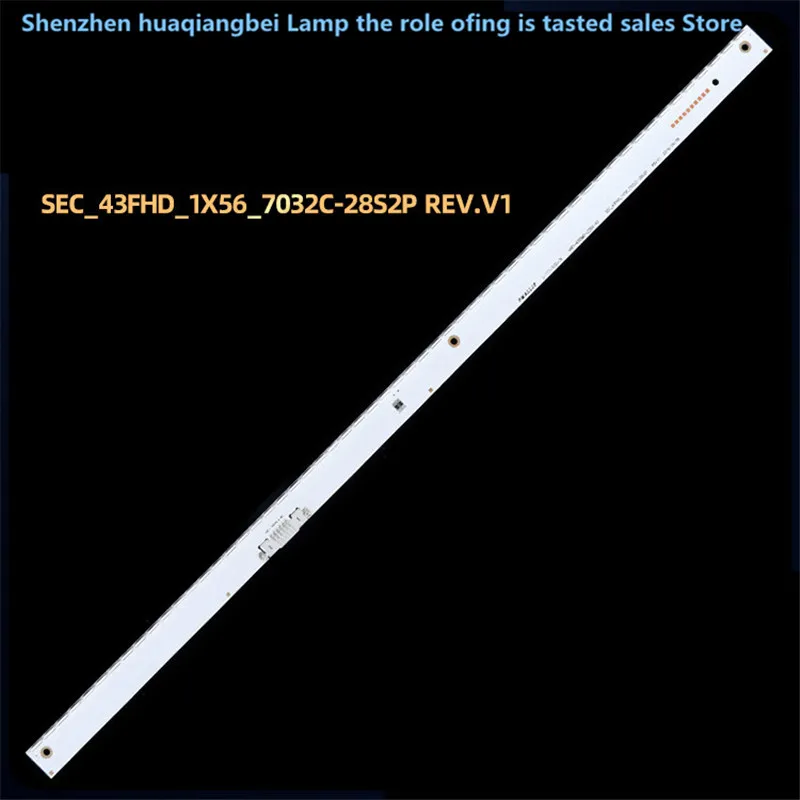 Per Samsung 43 Pollici Light Bar Sec_43Fhd_1X56_7032C-28S2P Rev.V1 56Led 3V 523Mm 100% Nuovo