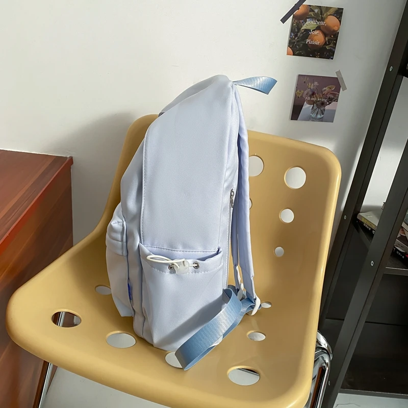 Women Mochila Fashion Cute Girls Bookbag for Schoolbag Summer Teens Student Backpack Laptop Rucksack Solid Travel Bag