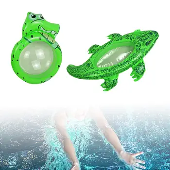 Inflatable Pool Float Summer Cute Portable Gift Easy to Use Pool Toys Water Inflatable Mat for Toddlers Kids Children Ponds Yard 1