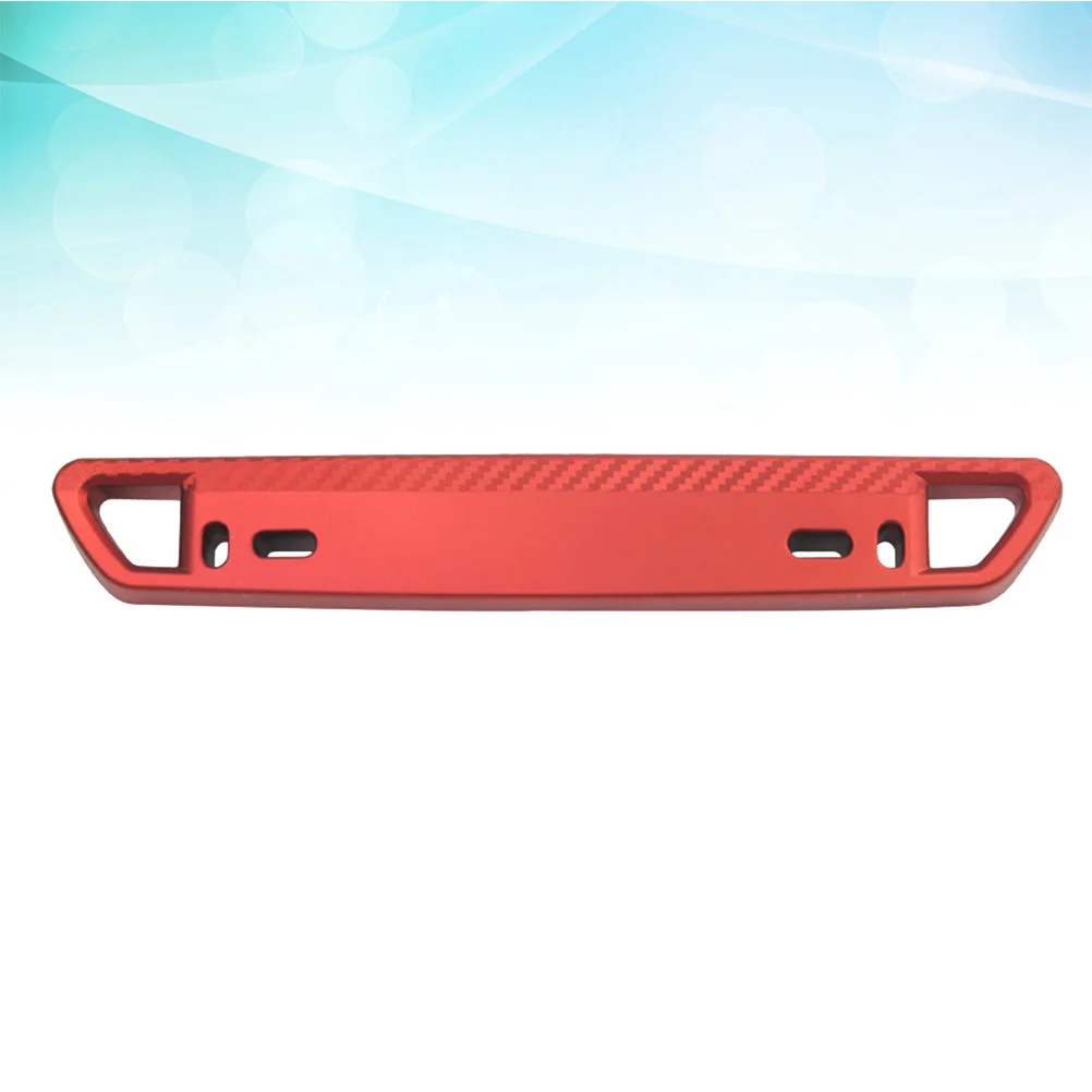 

License Plate Holder Bracket Car License Plate Frame Cover Rack Car Modification Accessory for Car Vehicles Auto Automotive Red