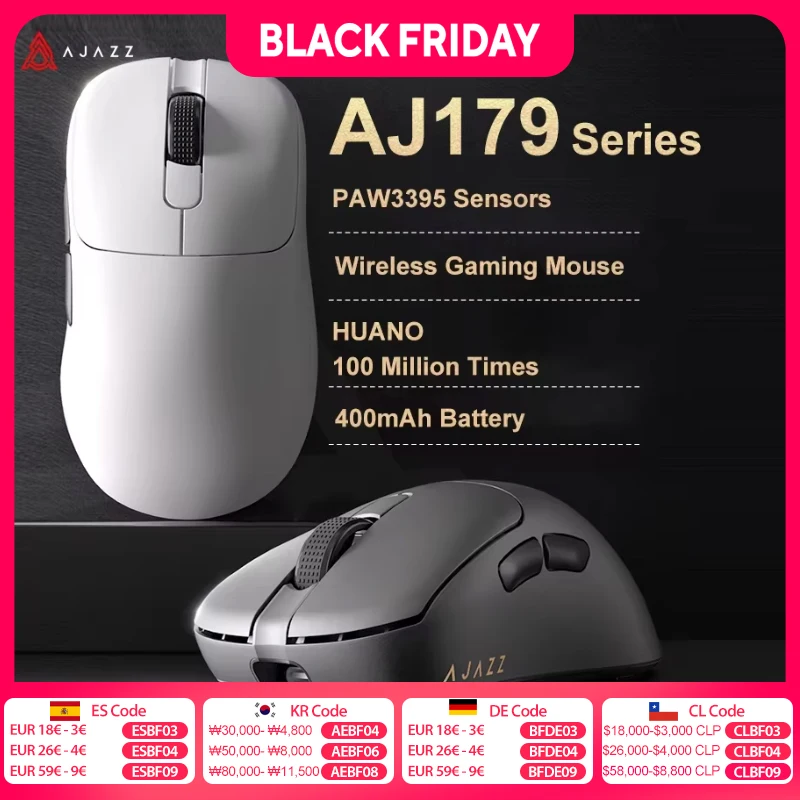 ajukunページ A.JAZZ AJ139 G Pro 4K Wireless Gaming Mouse User Manual
