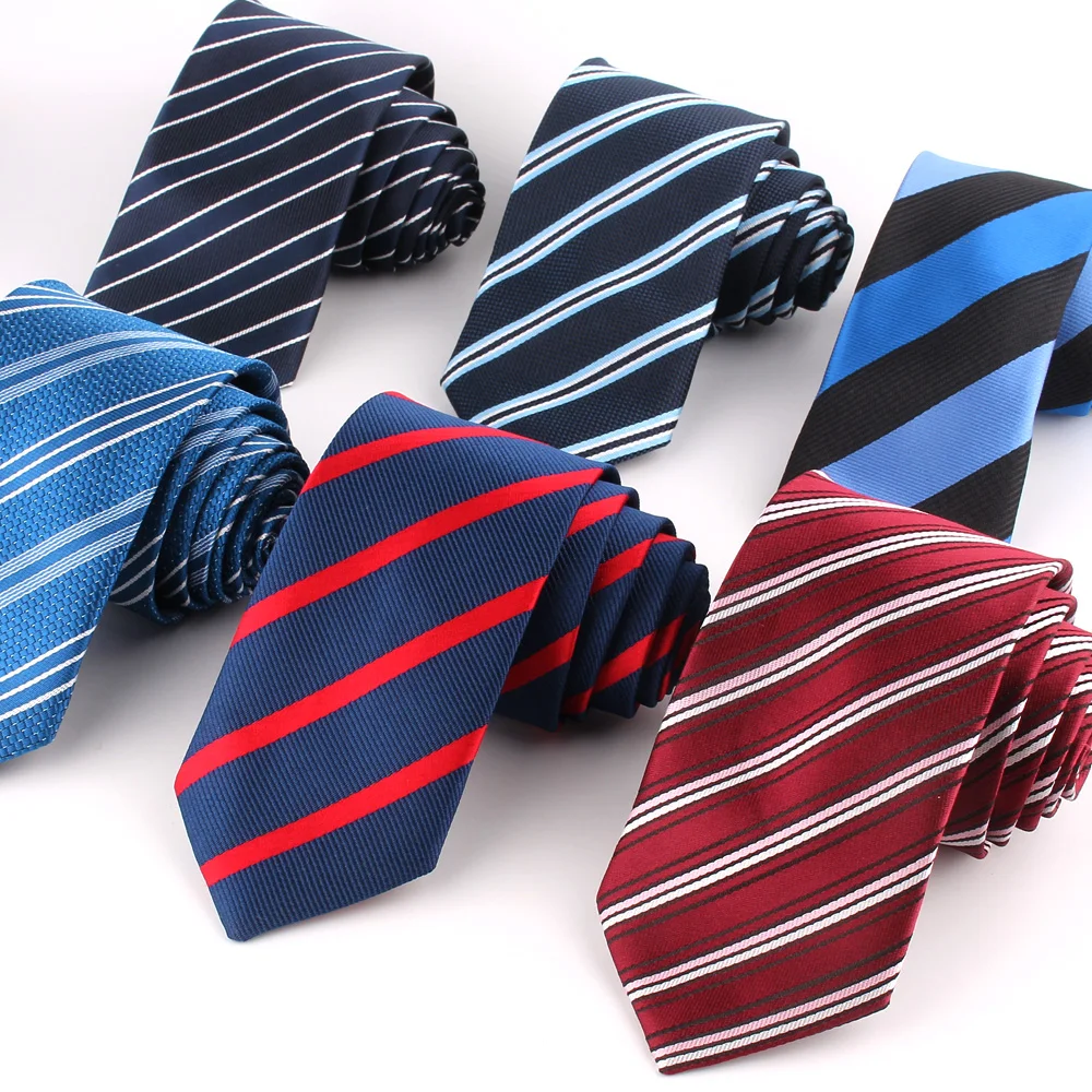 

New Striped Neck Ties Groom Necktie For Wedding Party Boys Girls Tie Check Necktie For Men Women Neck Wear Men's Skinny Ties