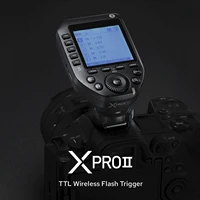 Godox X3 X2 Xpro XproII Set-Top Flash Flash Trigger TTL 1/8000s HSS LCD Screen for Canon Nikon Sony FujiLeica Camera Photography 3