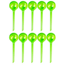 Automatic Plant Watering Globes - Self - Watering Irrigation System for Garden Plants and Flowers (5/10 Pack) (10pcs green)