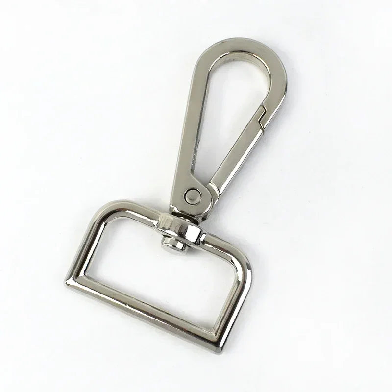 GJHGF-Anneau Mousqueton 20 Pièces Fermoirs Homard Pivotant Mousquetons Ronds Mousquetons Pivotants Mousqueton Porte Cle Snap Ressort Anneau Boucle Pour Artisanat Et Accessoires De Sac Or 25mm