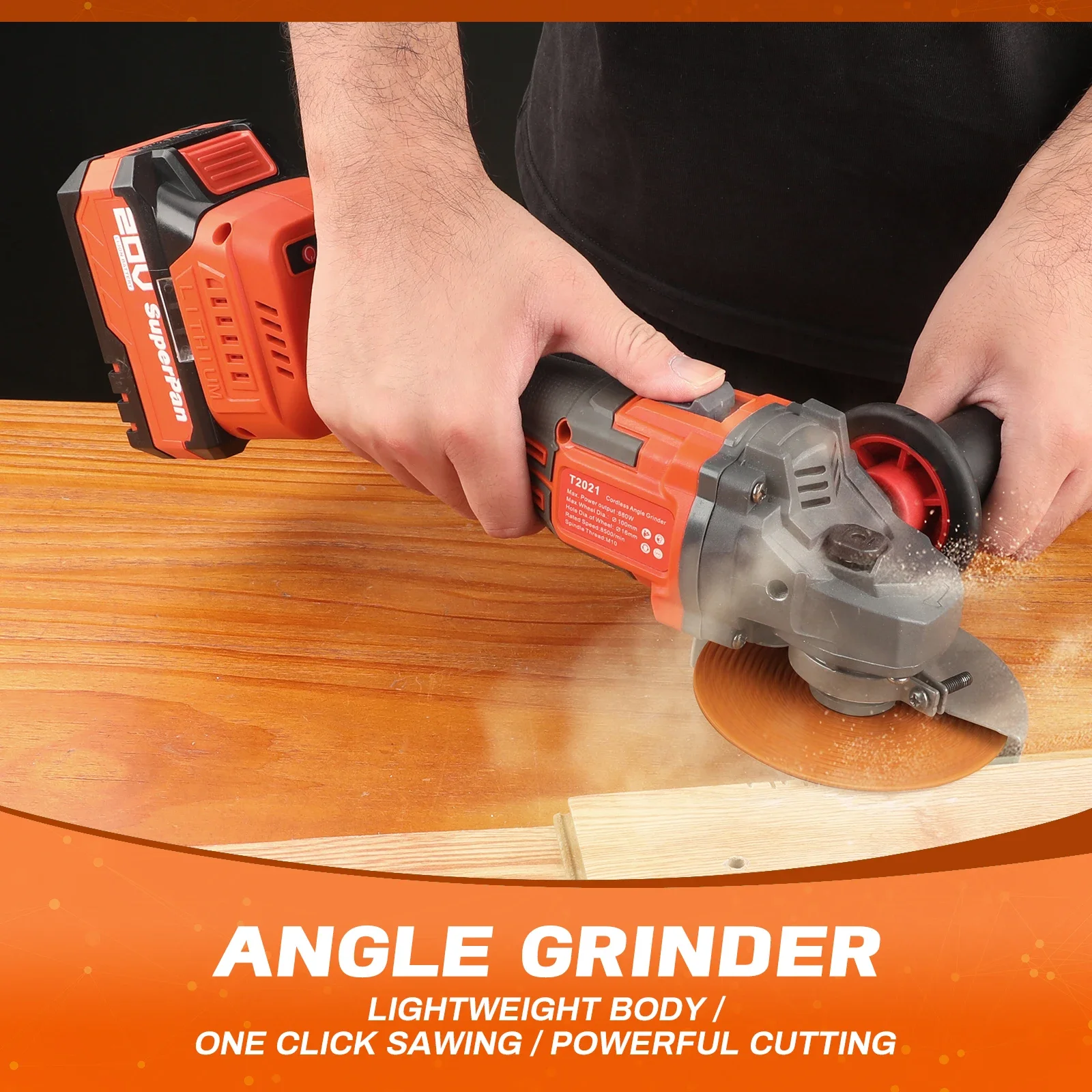 Universal Power Tools Grinder Tool Wireless Power Tools Electric Trimmer Grinder Brushless Sander Angle For MAKITA Batteries