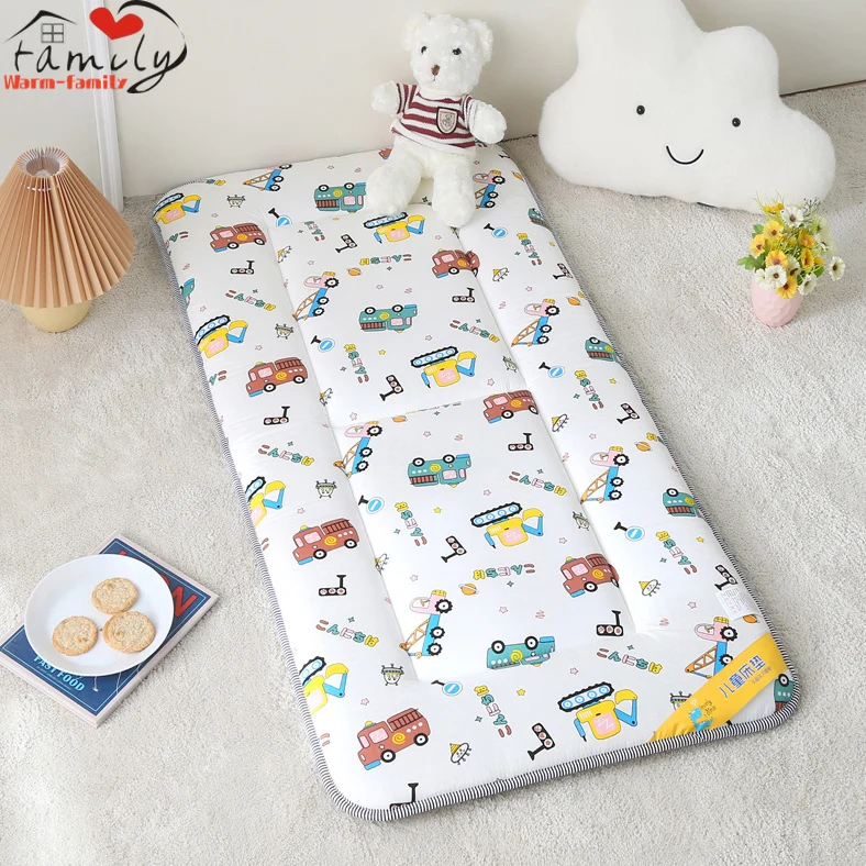 

Cotton Integrated Mattress Cartoon Baby Foldable Pad Tatami Cushion Single Bed Mat Double Household Bedspread Queen King Size
