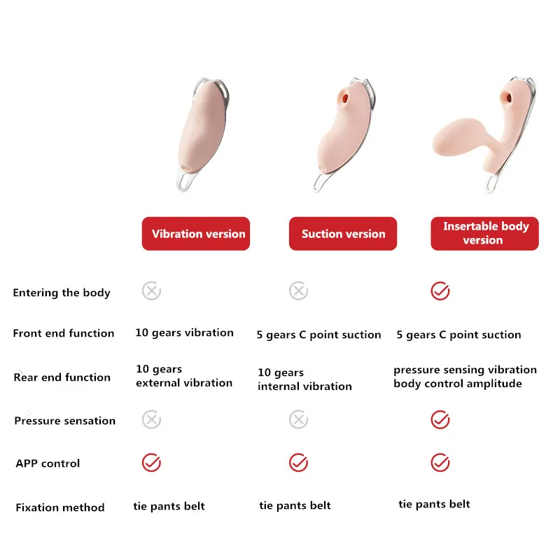 KISTOY Lost Series Wearable Female Vibrator Double Stimulations APP Remote Control G Spot Sex Toys Vaginal Massager Hands Free