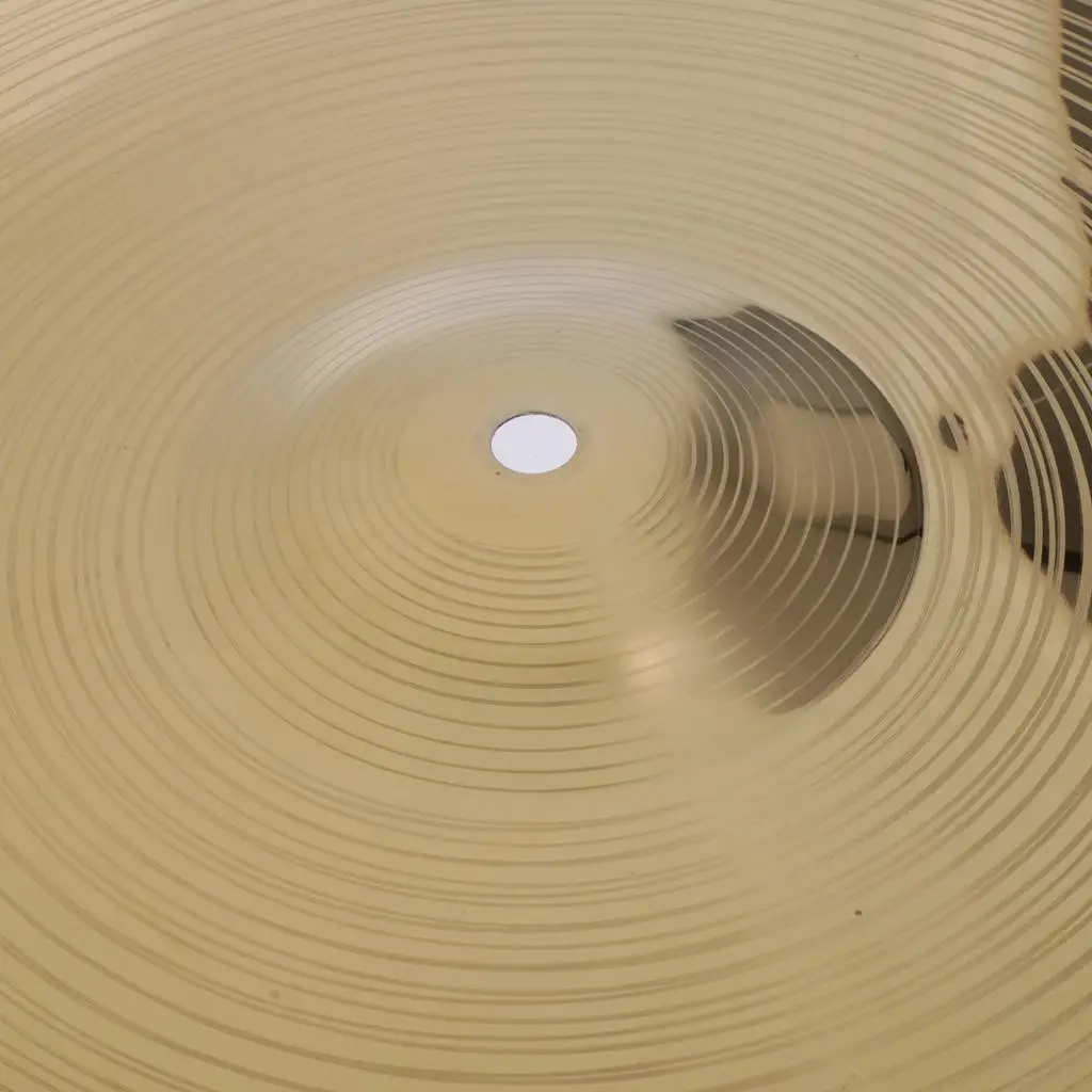 2pc Exquisite Brass Crash Hi Hat Drum Cymbals Drum Kit Parts 14''