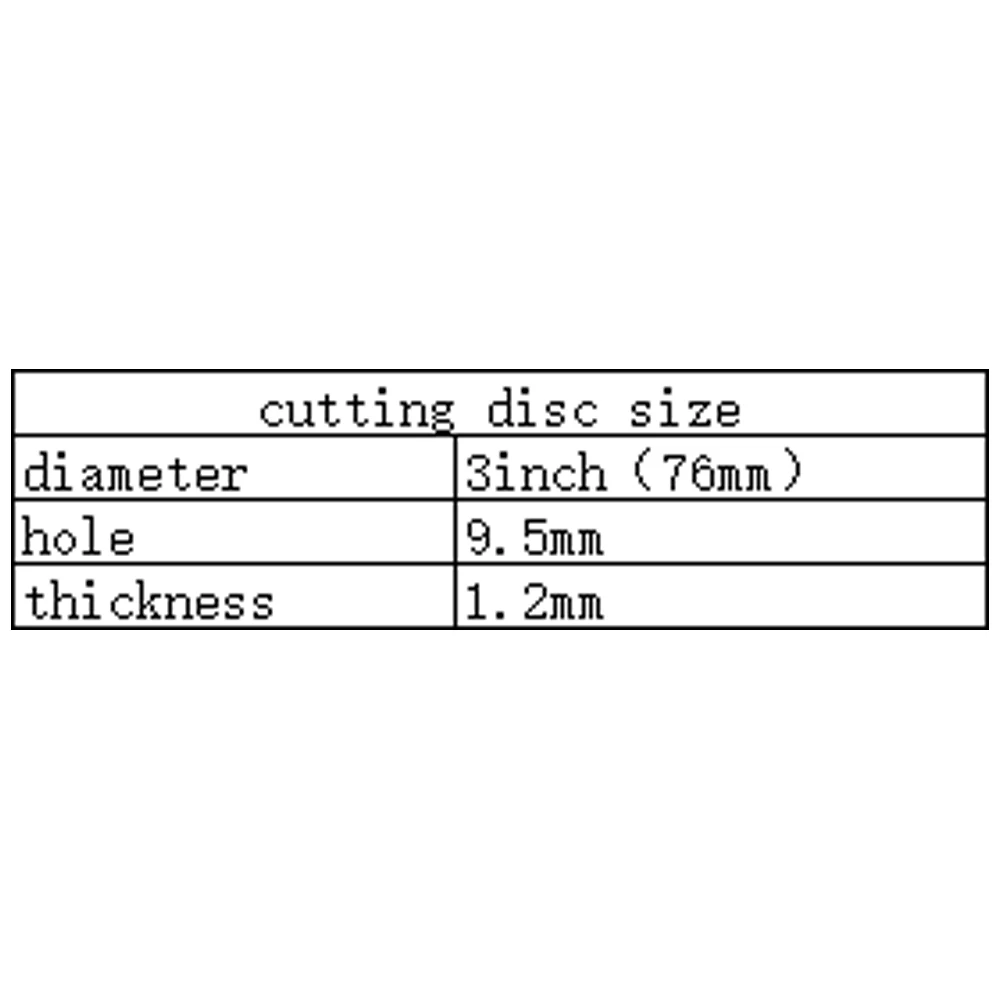 SIFANG 3 Inch Metal Cutting Disc Blade Grinding Sanding Cut Off Circle Wheels Saw Blades Disc Electric Angle Grinder Accessories Image 7