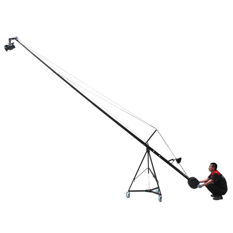 

Jianmei Fast Installation SF-8m Fishing Rod Camera Crane Telescopic Arm Rocker Controller Can Realize 720 Degree Video Rotation