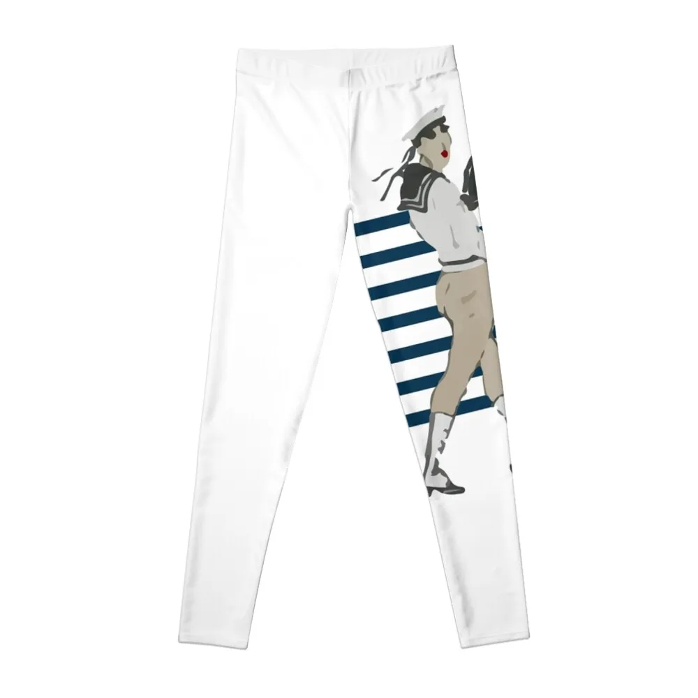 

Sailors Leggings Women's sports pants sports shirts gym Womens Leggings