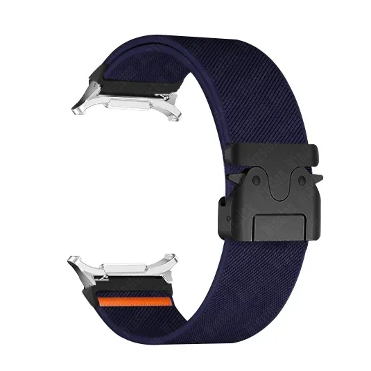 Braided Elastic Nylon Watchband - No-Gap Strap