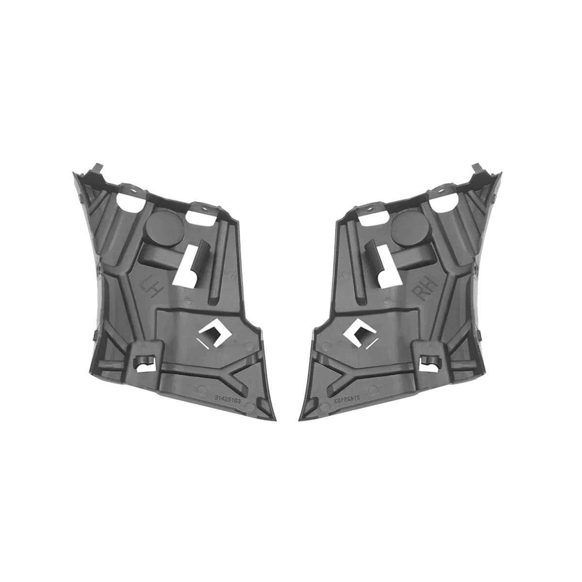 

1 пара кронштейнов переднего бампера 31425161 31425162 для Volvo XC60 2018-2021 фиксированный кронштейн бокового крыла автомобиля