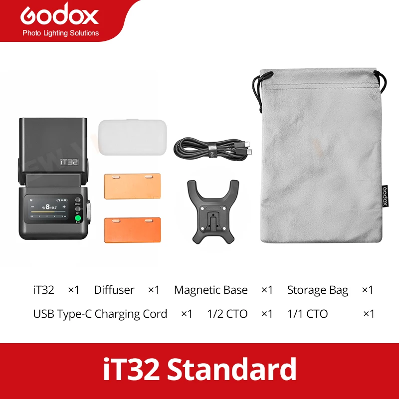 Godox IT32 TTL Flash Pour Appareil Photo Avec Déclencheur De Flash X5S