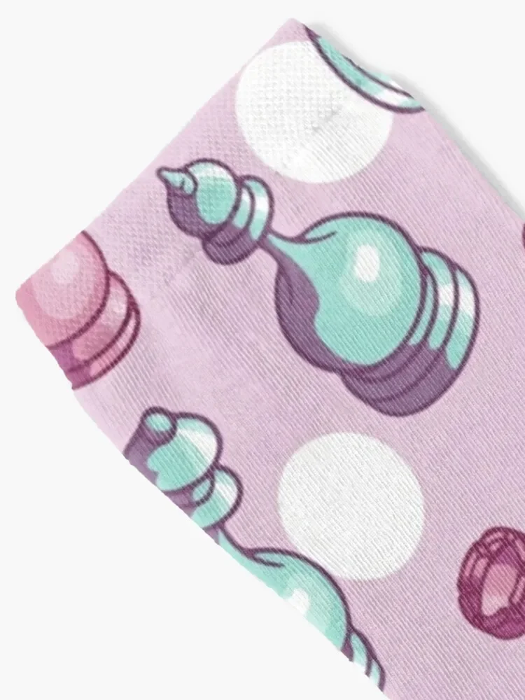 Chess player chess pieces Socks non-slip soccer stockings Woman socks cute socks