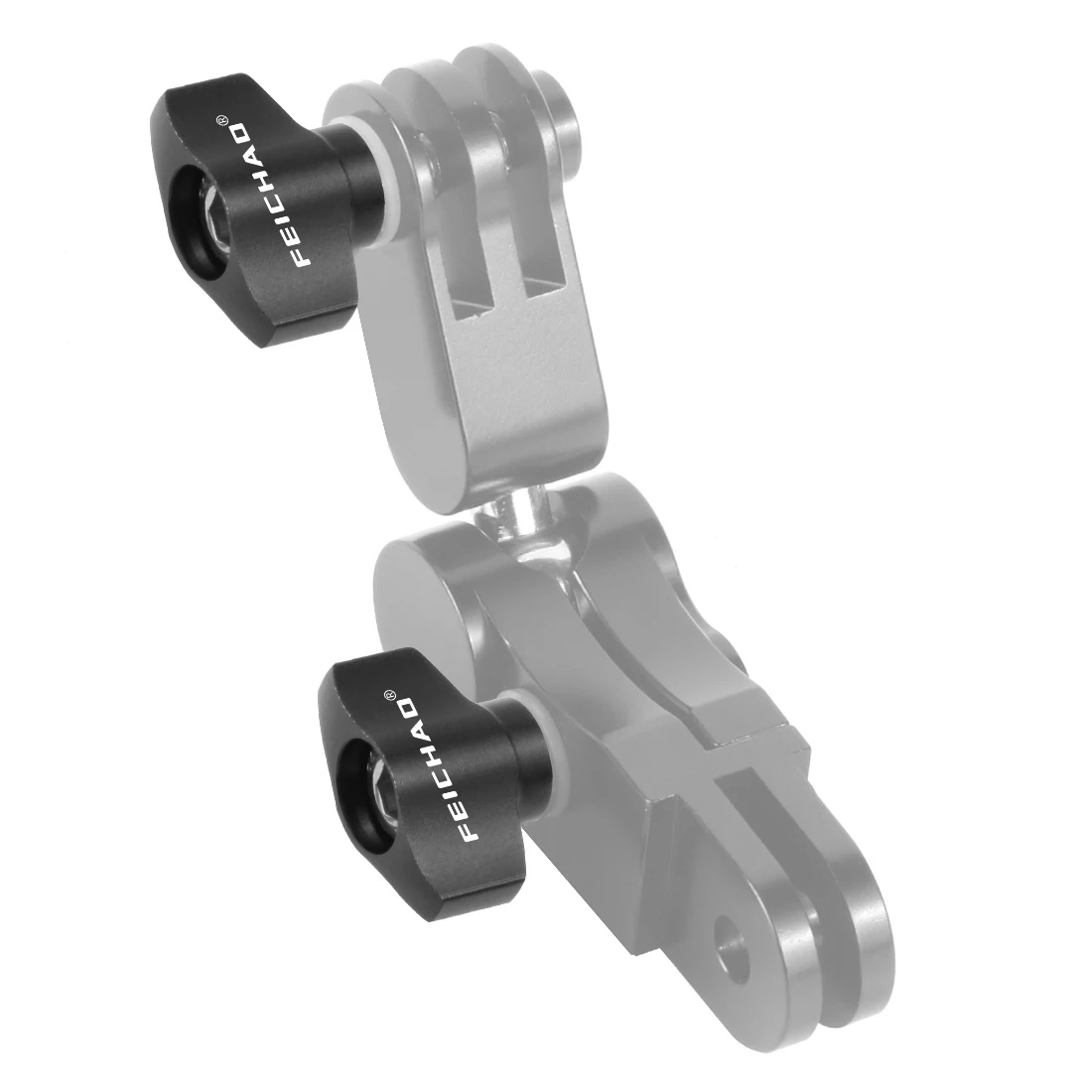 Adjustable M5 Stainless Steel & Aluminium Thumb Screw with Clamping Knob Handle