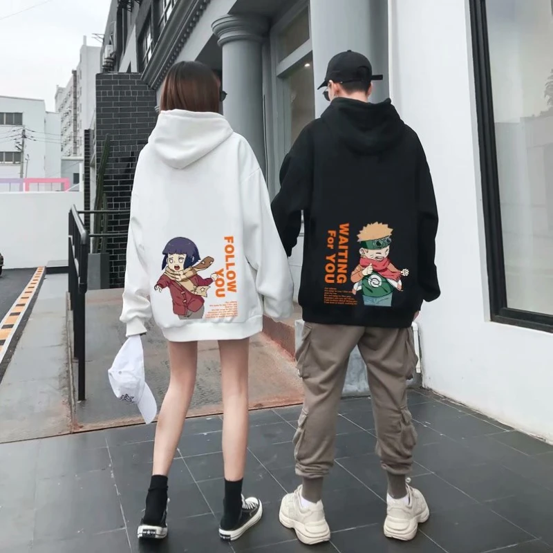 Naruto Hinata Herbst Winter Paare Hoodie Nette Animation Mann Frauen  Lange-ärmeln Pullover Sweatshirt Verdicken Mit Kapuze Sweatshirt -  AliExpress