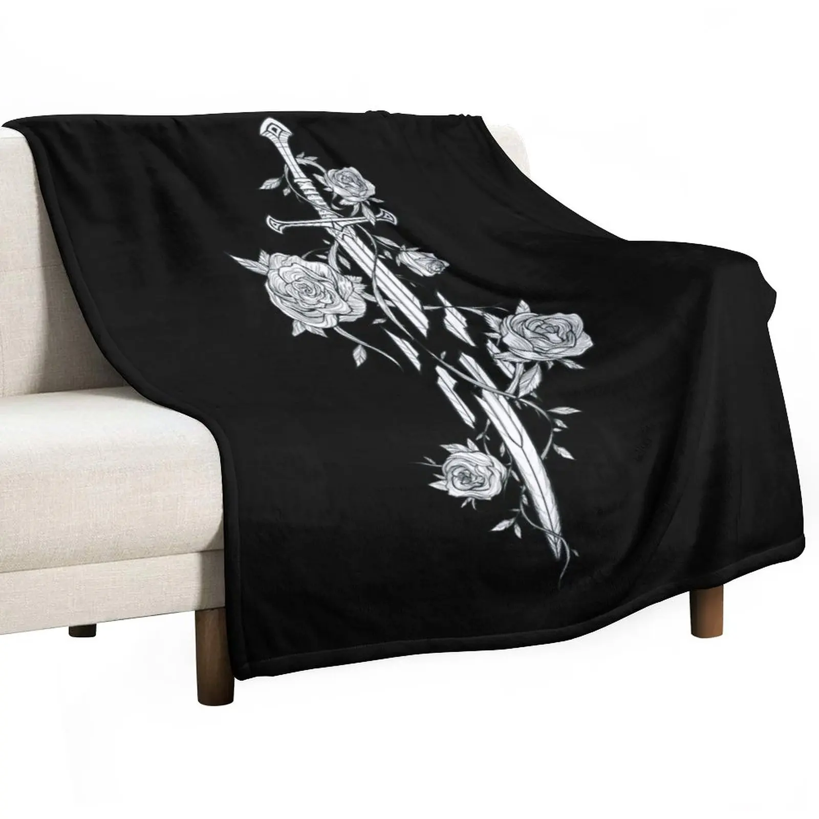 

New Roses of the Broken Sword Throw Blanket Camping Blanket Blankets For Sofas Shaggy Blanket Loose Blanket