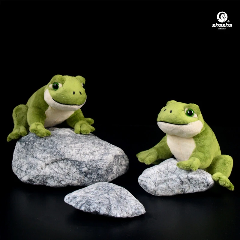 

Cute Frog Plush Toys Simulation Frog Doll Simulation Animal Doll Children Girls Birthday Gift 12X10CM