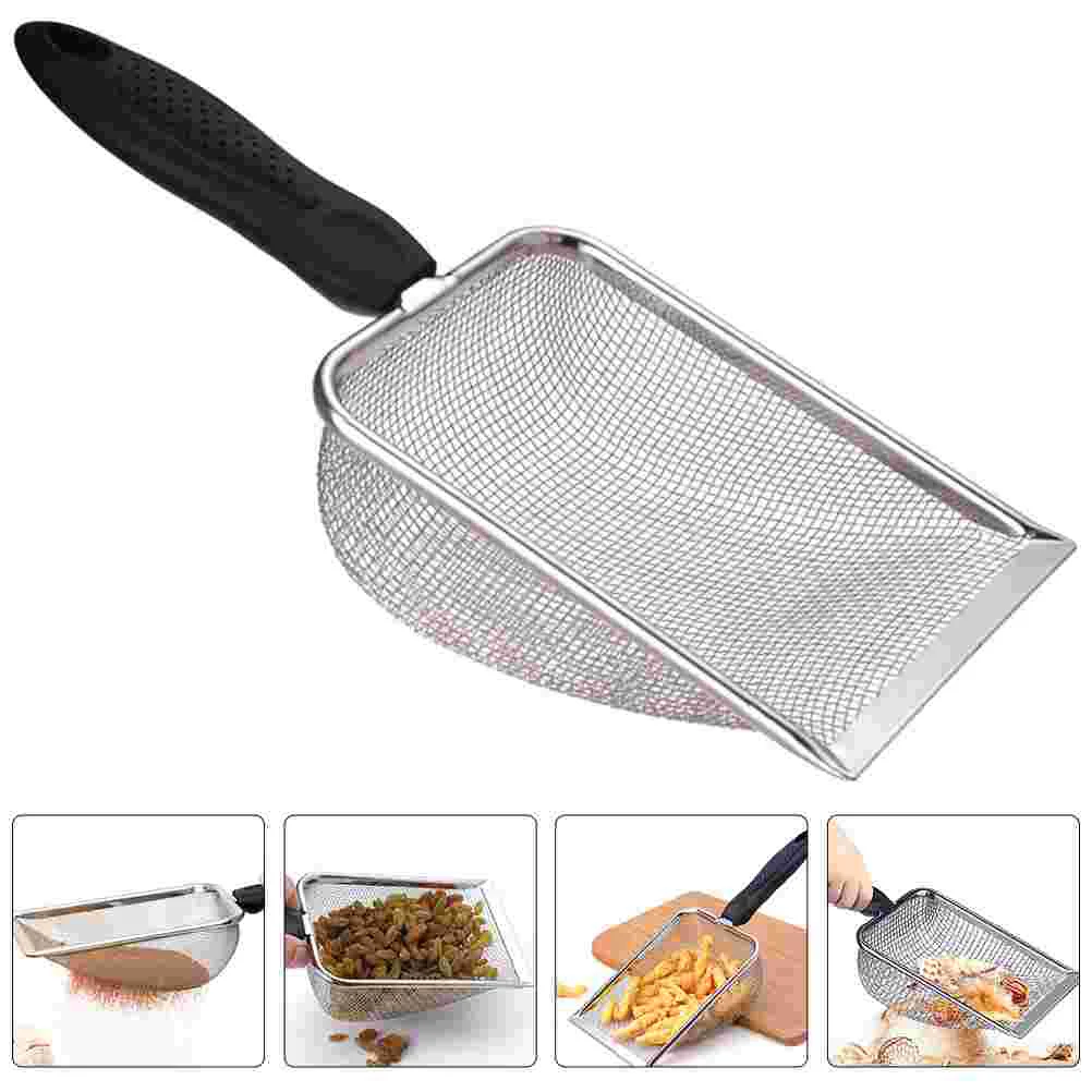 Beach Net Food Toy Outdoor Play Toys for Kids Sand Sifter The Seashells Cooking Light 2