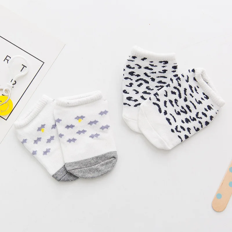 

Cow Cloud Floor Socks Cotton Children's Boat Socks Baby Low Top Socks