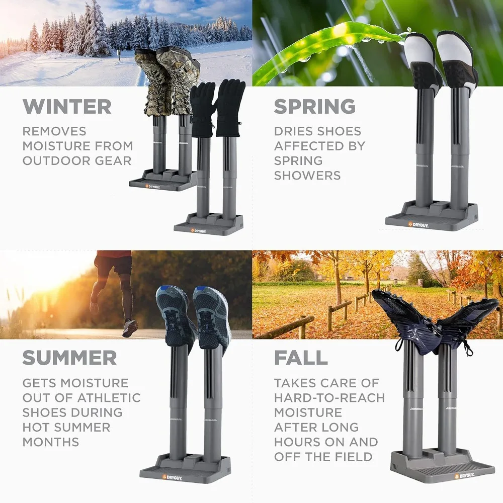 Simple Dry Boot and Glove Dryer, portable, Easy to operate, Helps reduce odors, Grey, ‎11 x 6 x 10 inches. 4