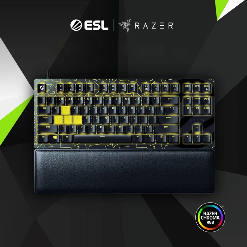 Razer Huntsman V2 Tenkeyless ESL Edition Optical Gaming Keyboard Linear  Optical Switch UV-Coated ABS Keycaps