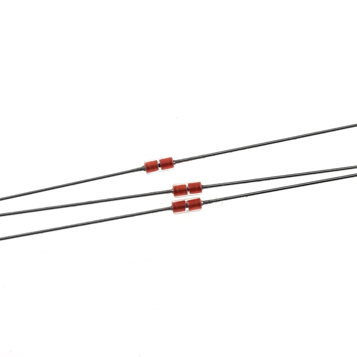 20pcs NTC Thermistor MF58 Glass Sealed Diode Resistance 5K 10K 20K 50K 100K B Value 3950Precision5%Electric Heating Furnace With ntc thermistor