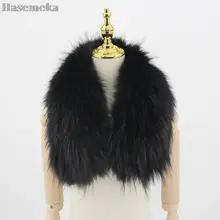 

QC20020 real fox fur collar real raccoon fur collar natural fur for parka