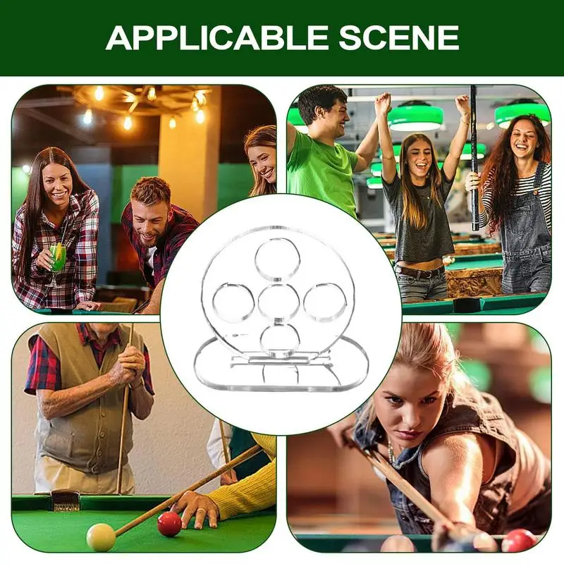 Billiard Training Aid Lightweight Billiard Cue Exerciser, Transparent ...