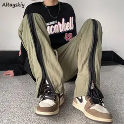 Long Pants Women American Style High Street BF Unisex Loose Leisure Hip Hop Designed Chic Ulzzang Students New Autumn