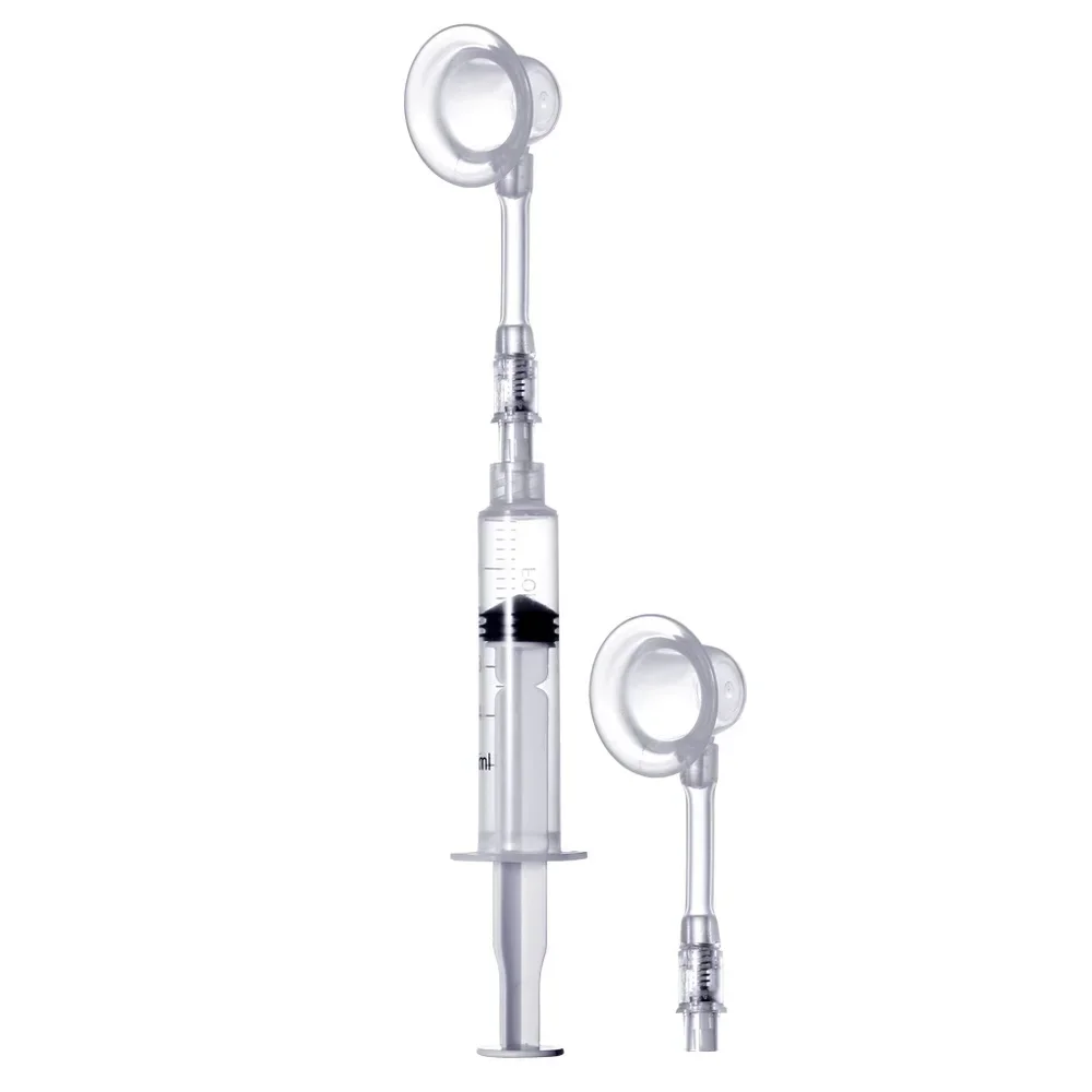 Nipple Sucking Corrector Nipple Aspirator Puller Shaper Feeding Sucking for Flat Inverted Nipples Treatment Redress Correction Niplette Attractor 1 Set