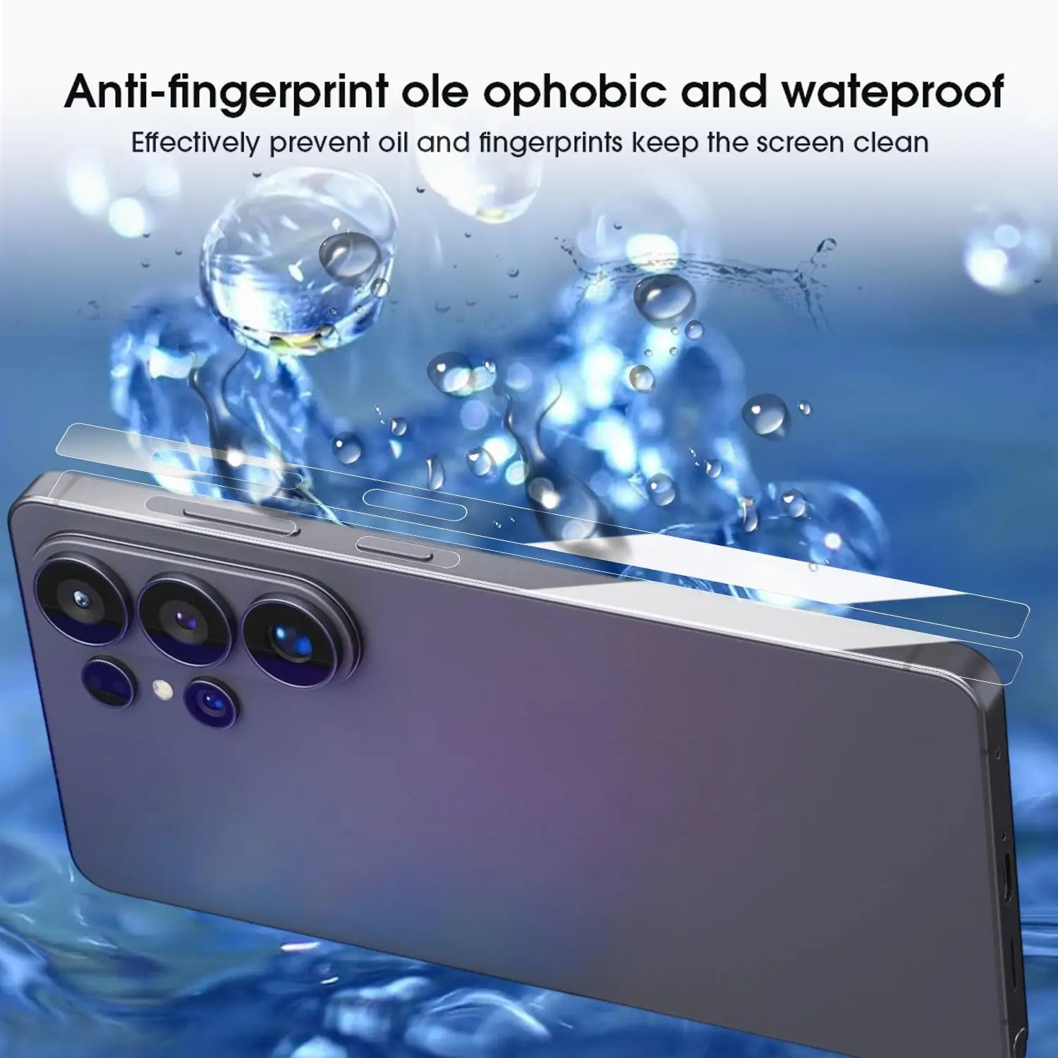 Protective Anti-Scratch TPU Frame Border Side Film Screen Protectors (2-10 Sets)